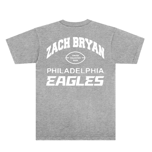 Zach Bryan x Eagles Tee Grey