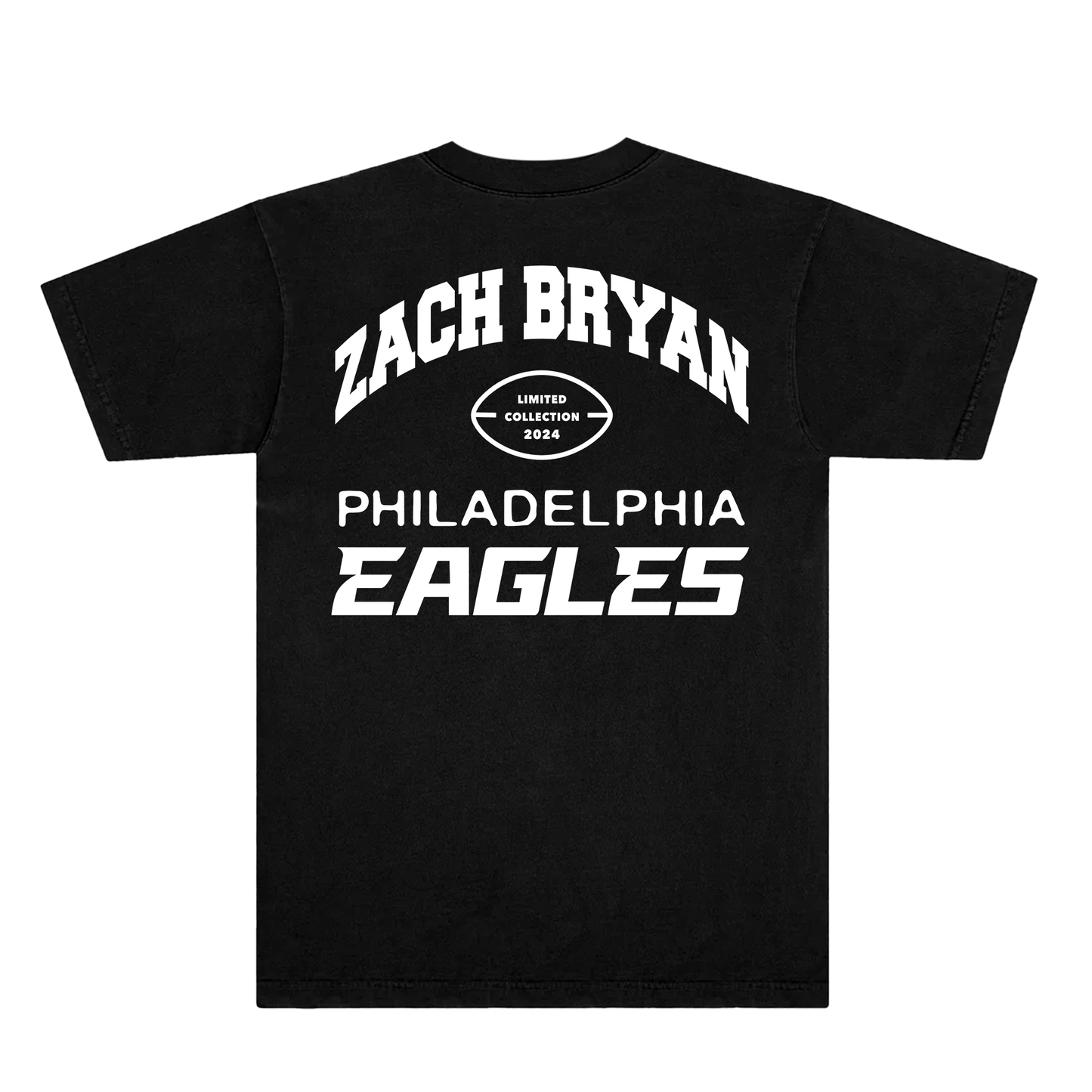 Zach Bryan x Eagles Tee Black