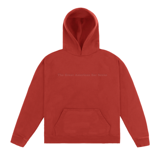 Bar Scene Rust Hoodie