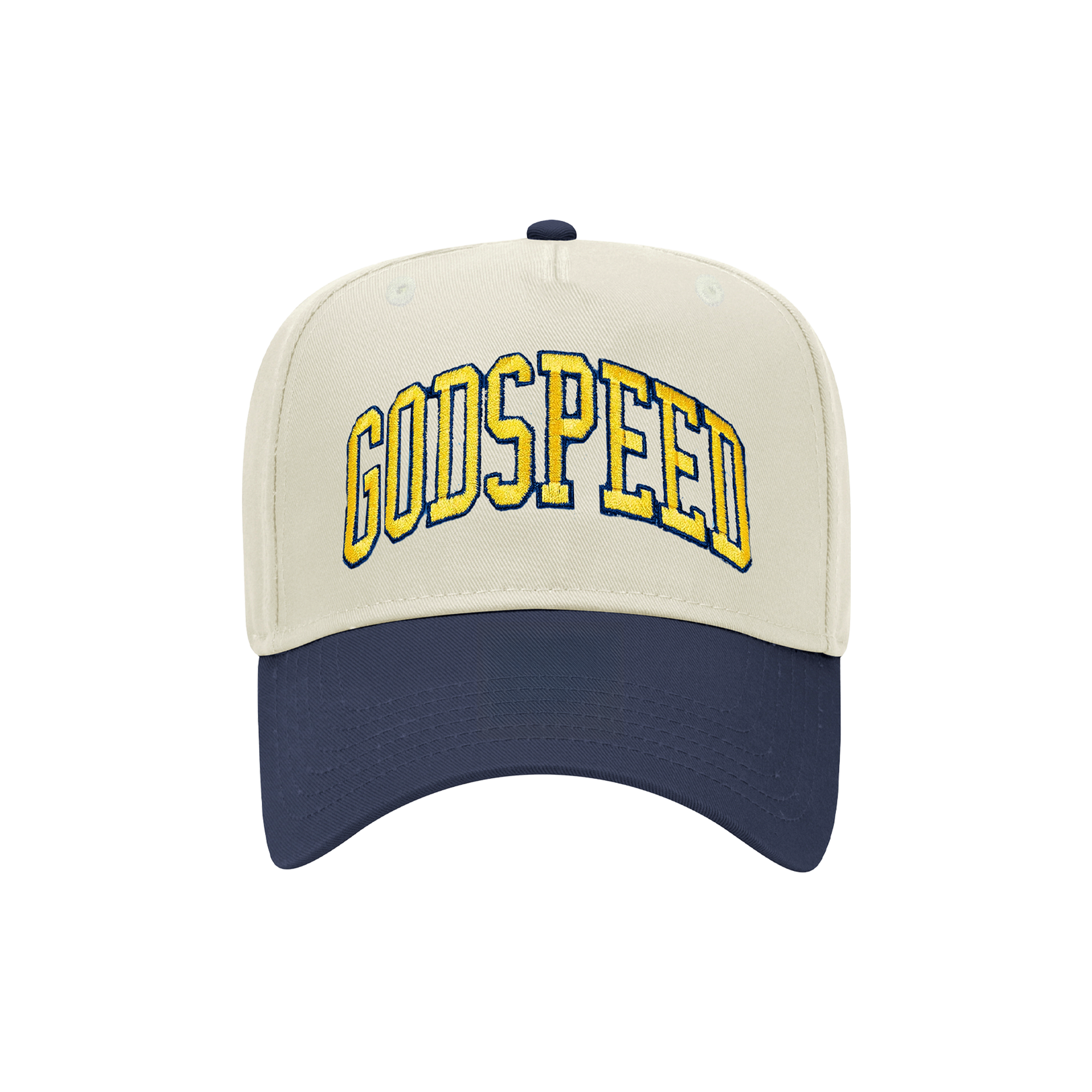 ZB Godspeed Natural and Navy Hat – Zach Bryan Shop