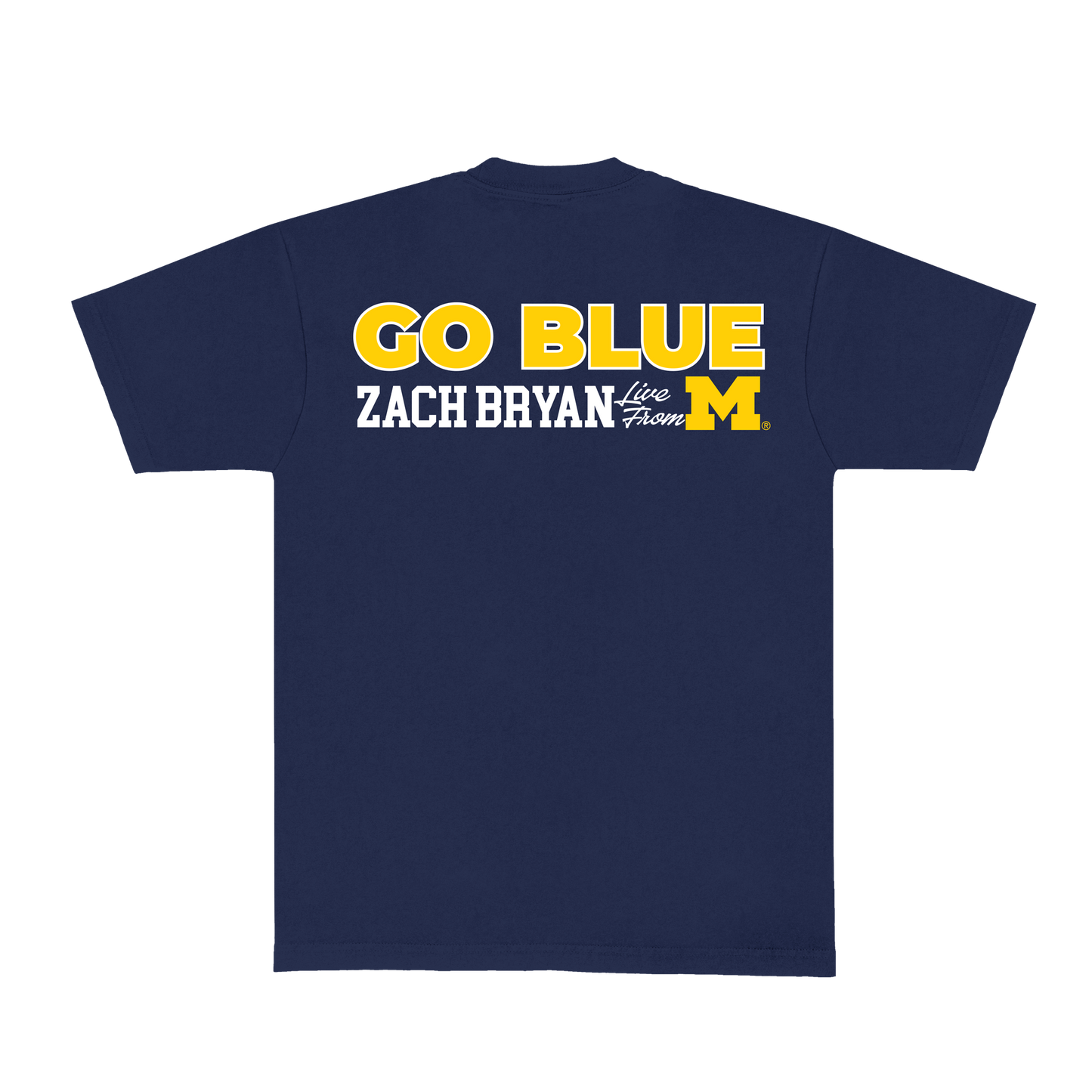 ZB Go Blue Tee - Navy