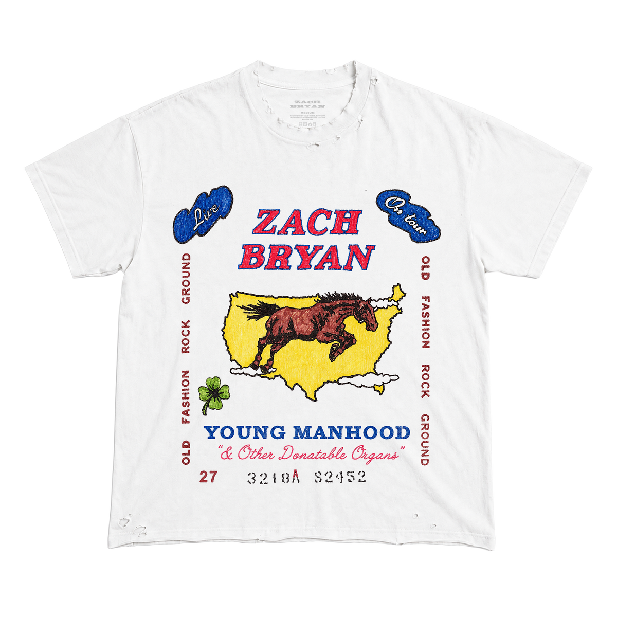 Young Manhood Live on Tour Tee