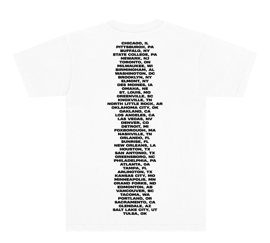ZB Godspeed White Tee