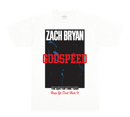 ZB Godspeed White Tee