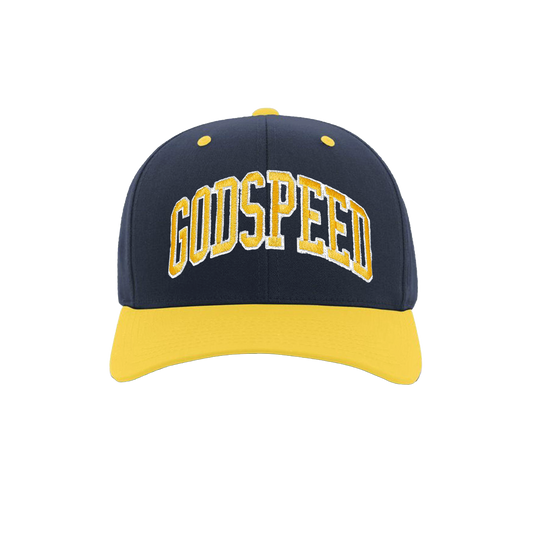 ZB Godspeed Michigan Navy and Yellow Hat