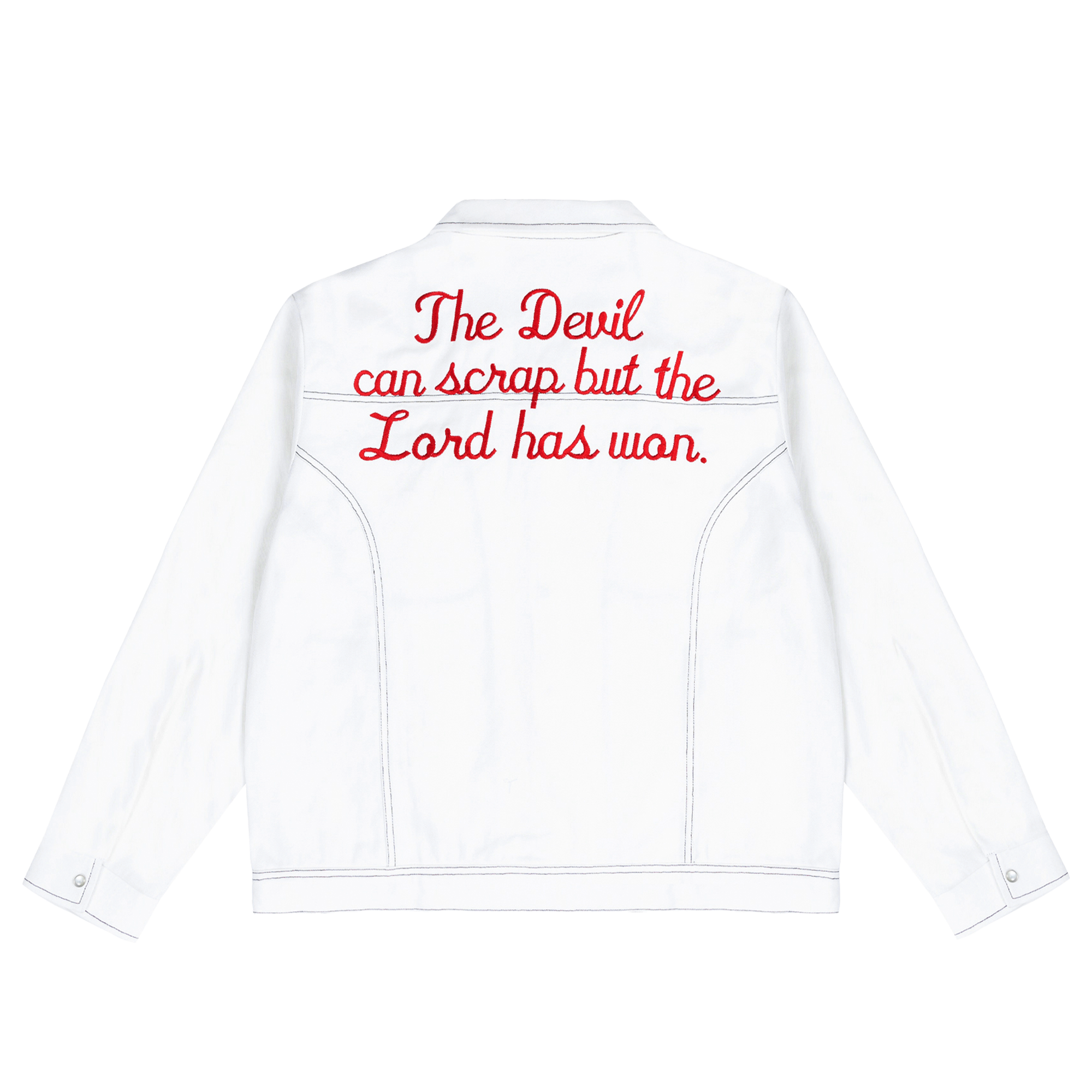Can Scrap Jacket White