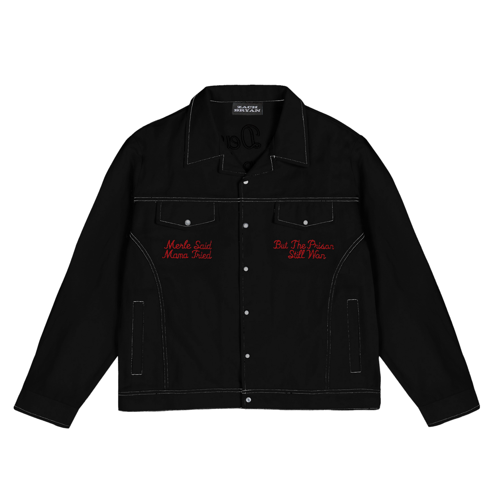 Can Scrap Jacket Black