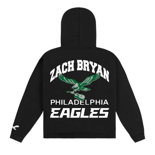 Zach Bryan x Eagles Hoodie black