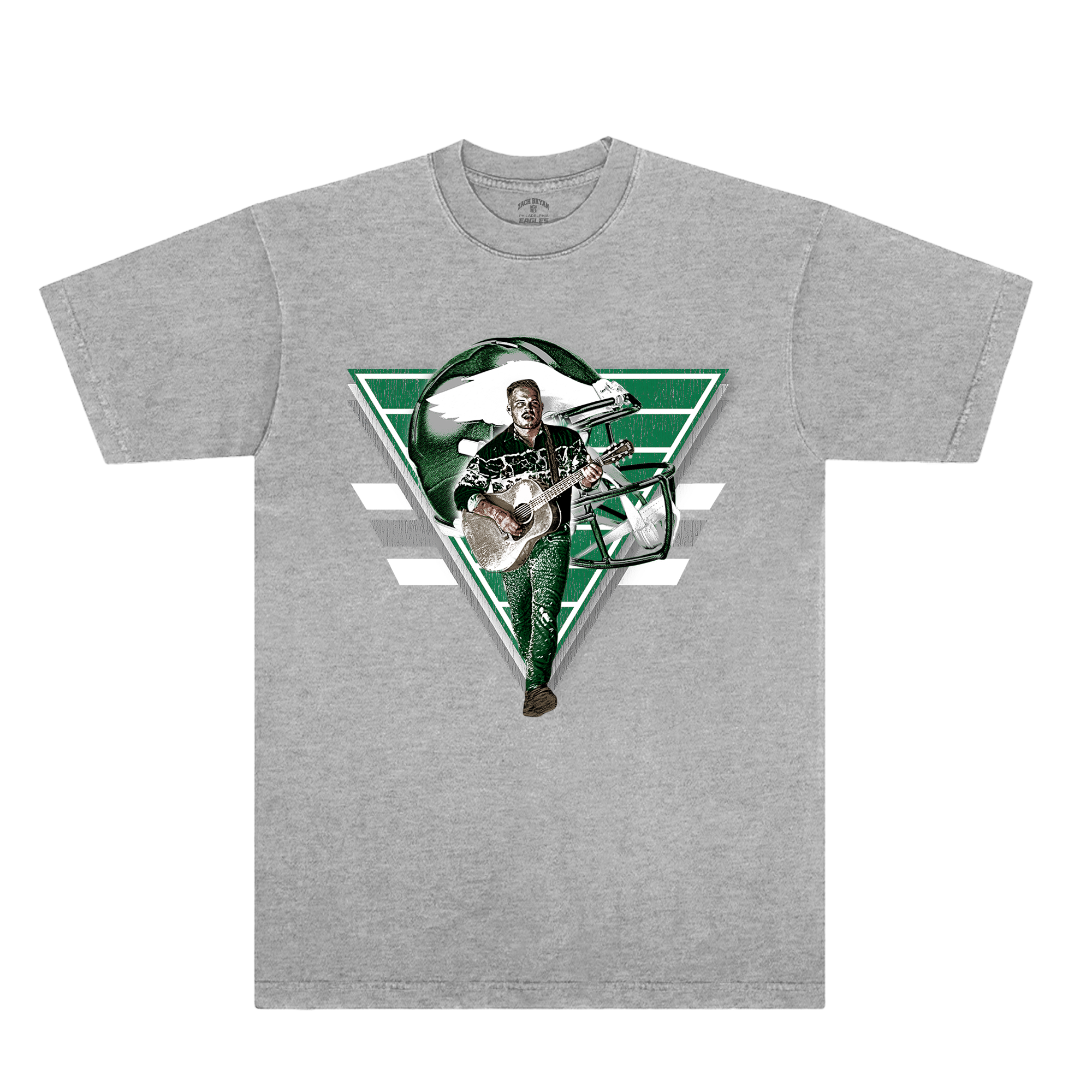Zach Bryan x Eagles Tee Grey