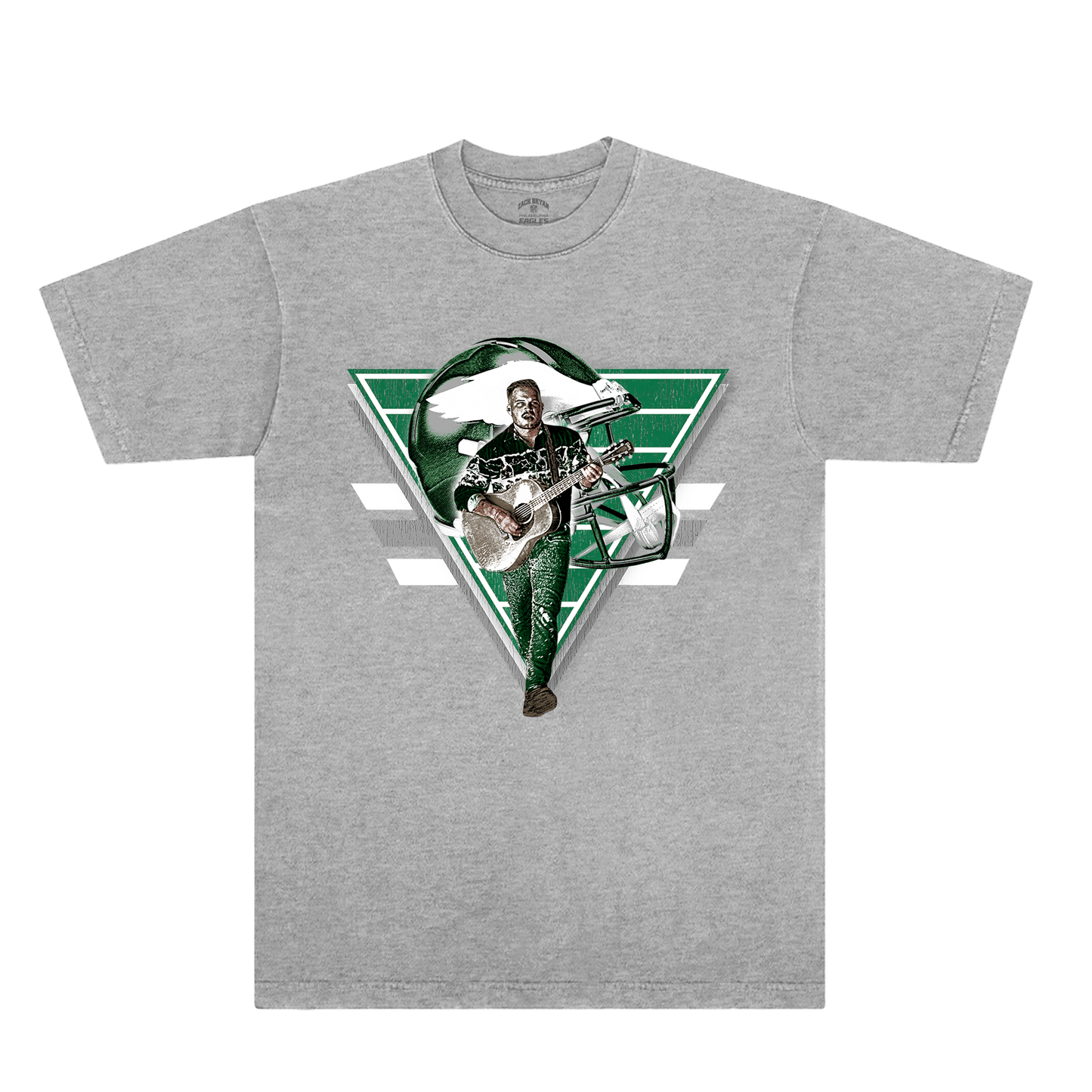 Zach Bryan x Eagles Tee Grey