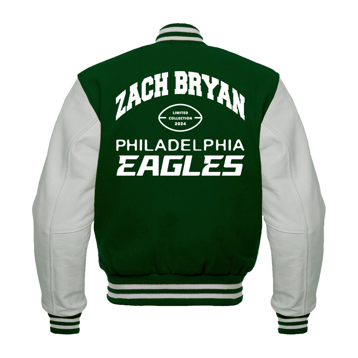 Zach Bryan x Eagles Letterman Jacket