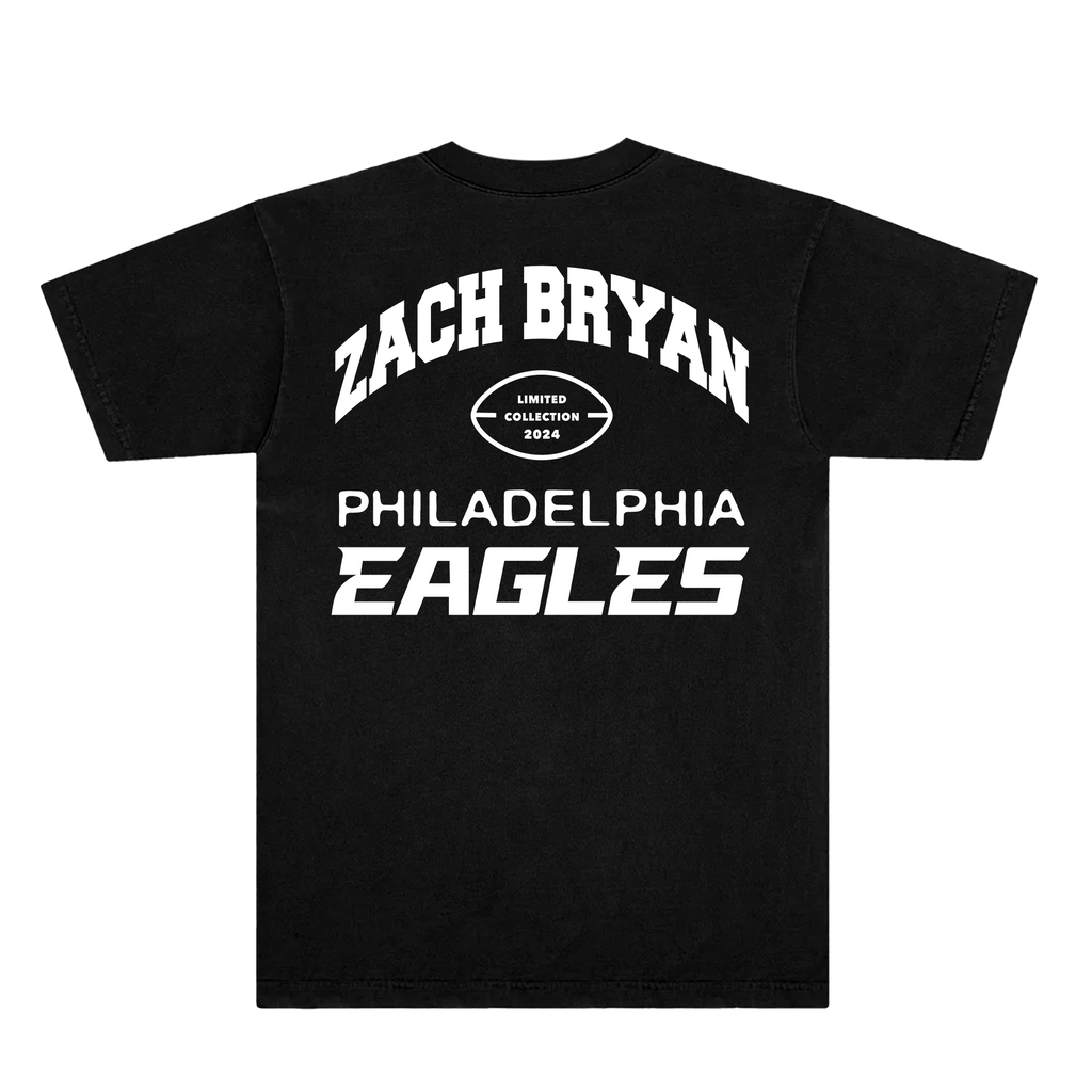Zach Bryan x Eagles Tee Black