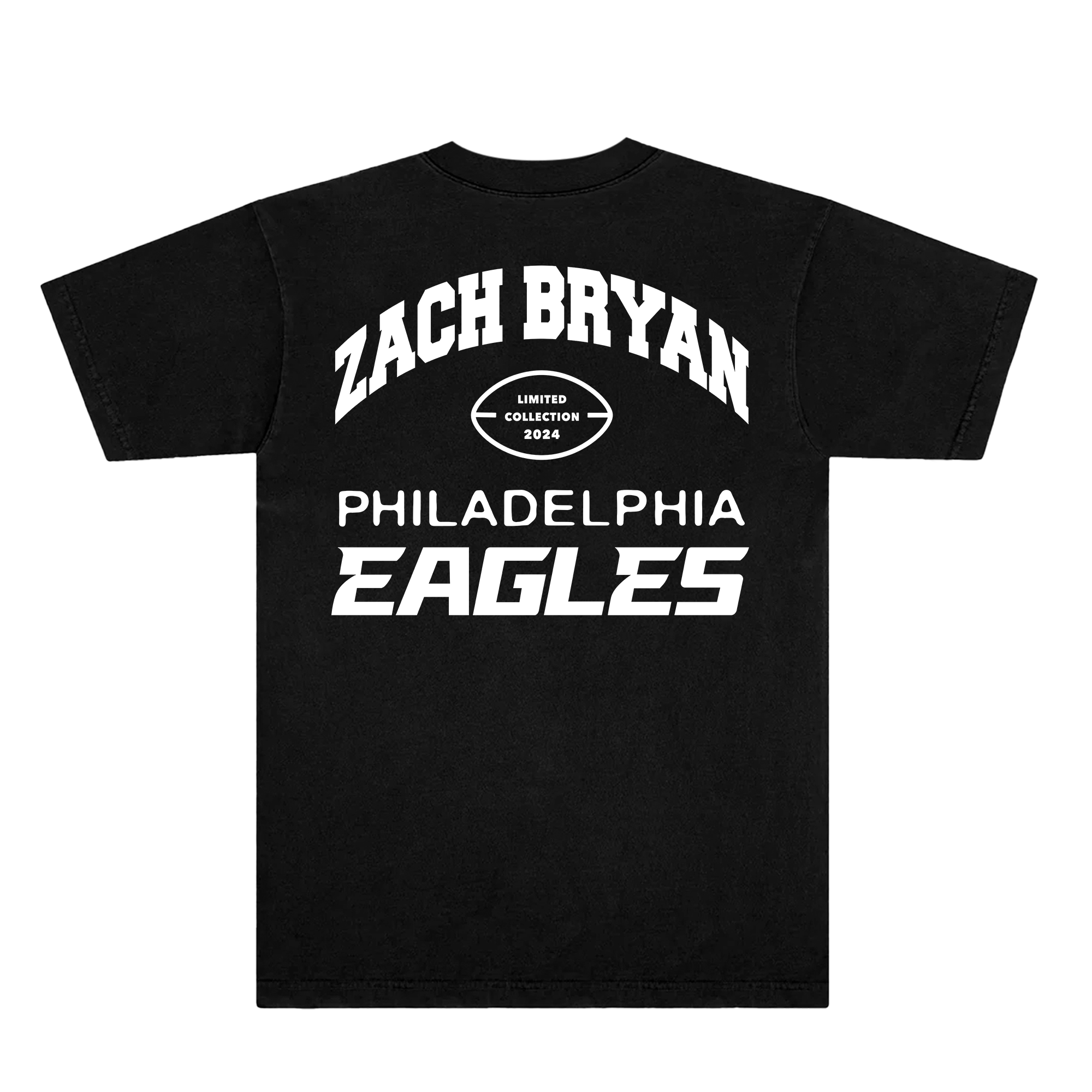 Zach Bryan x Eagles Tee Black