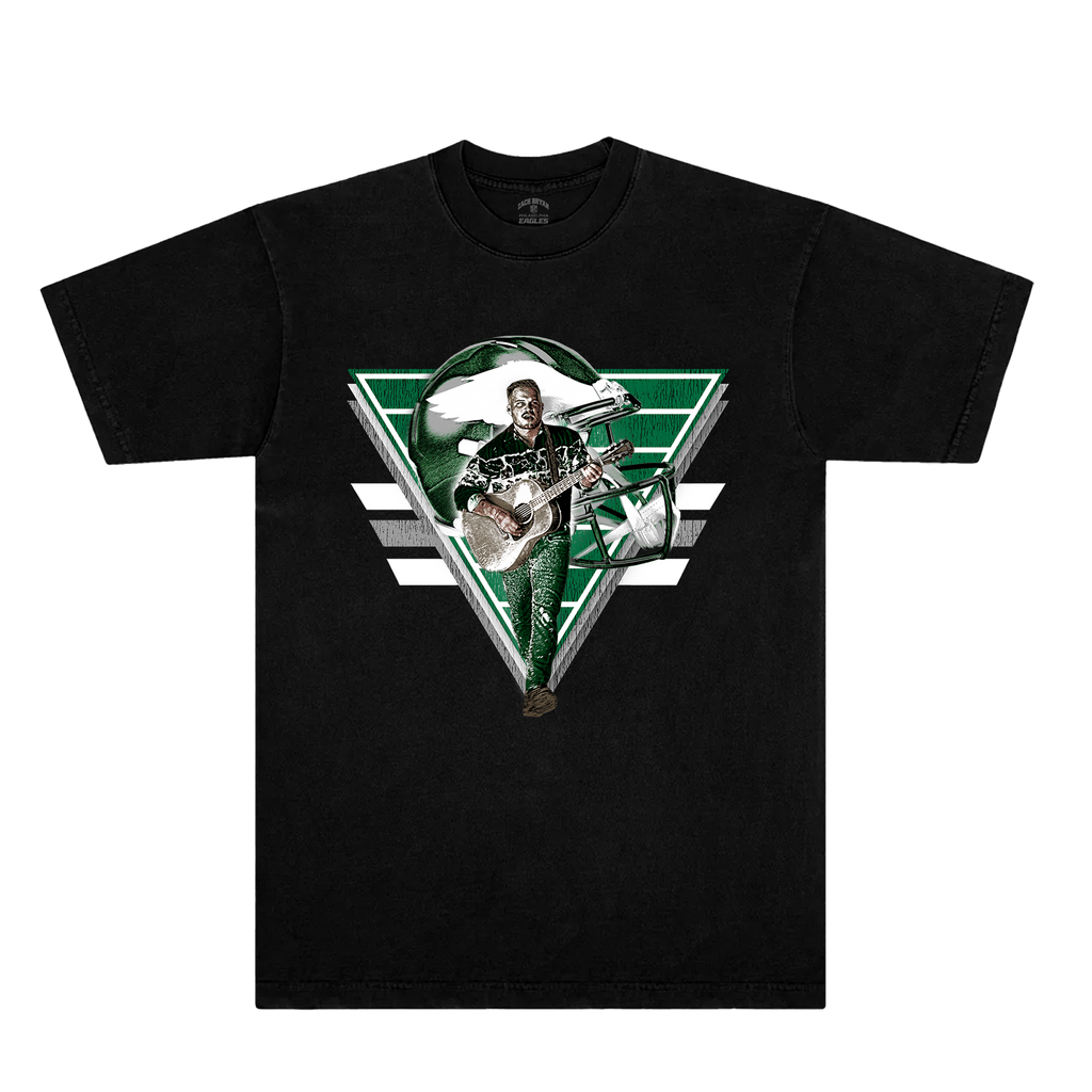 Zach Bryan x Eagles Tee Black