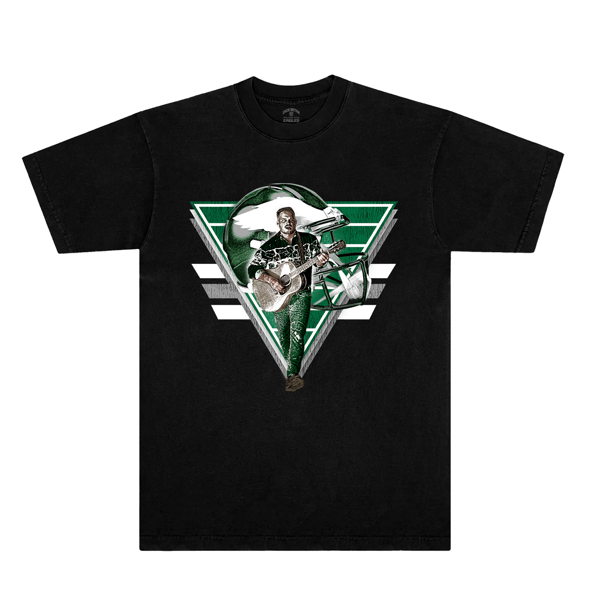 Zach Bryan x Eagles Tee Black