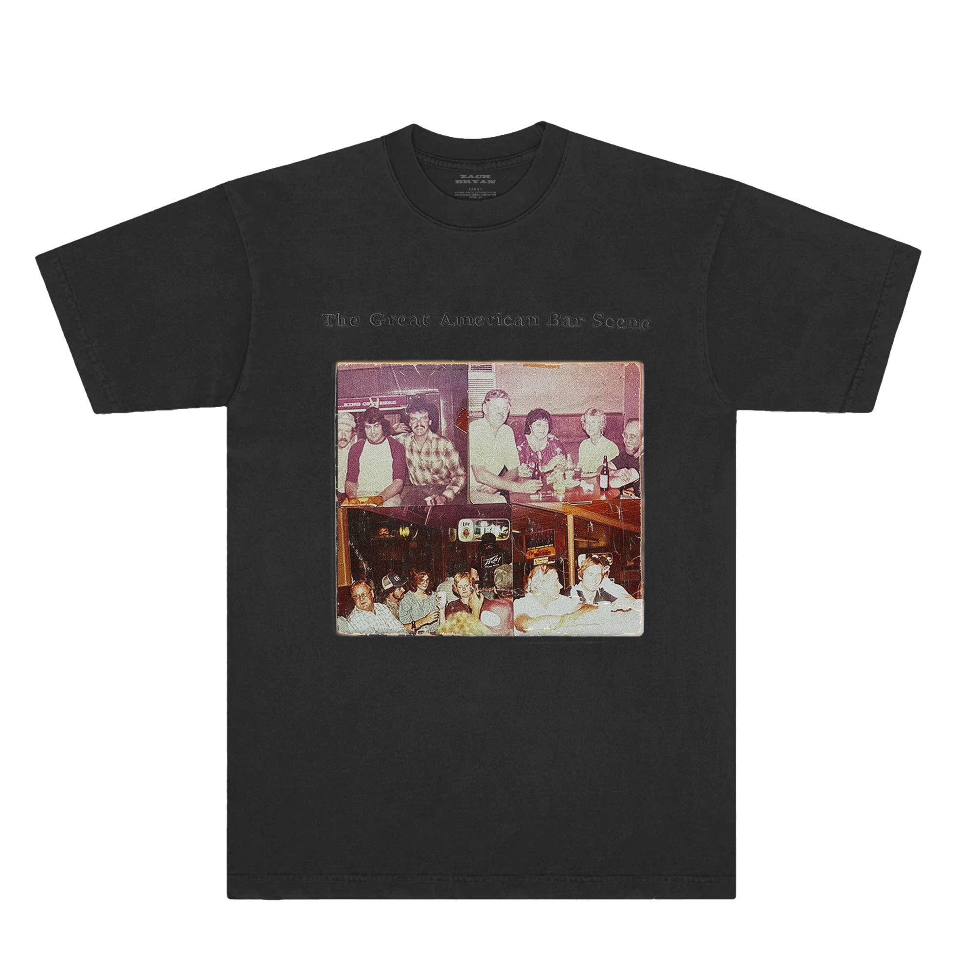 Bar Scene Black Album Tee