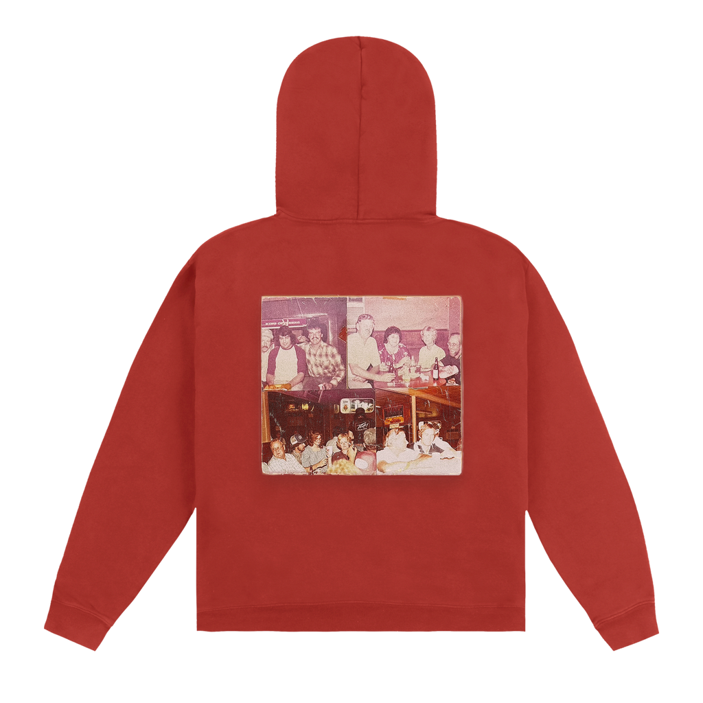 Bar Scene Rust Hoodie
