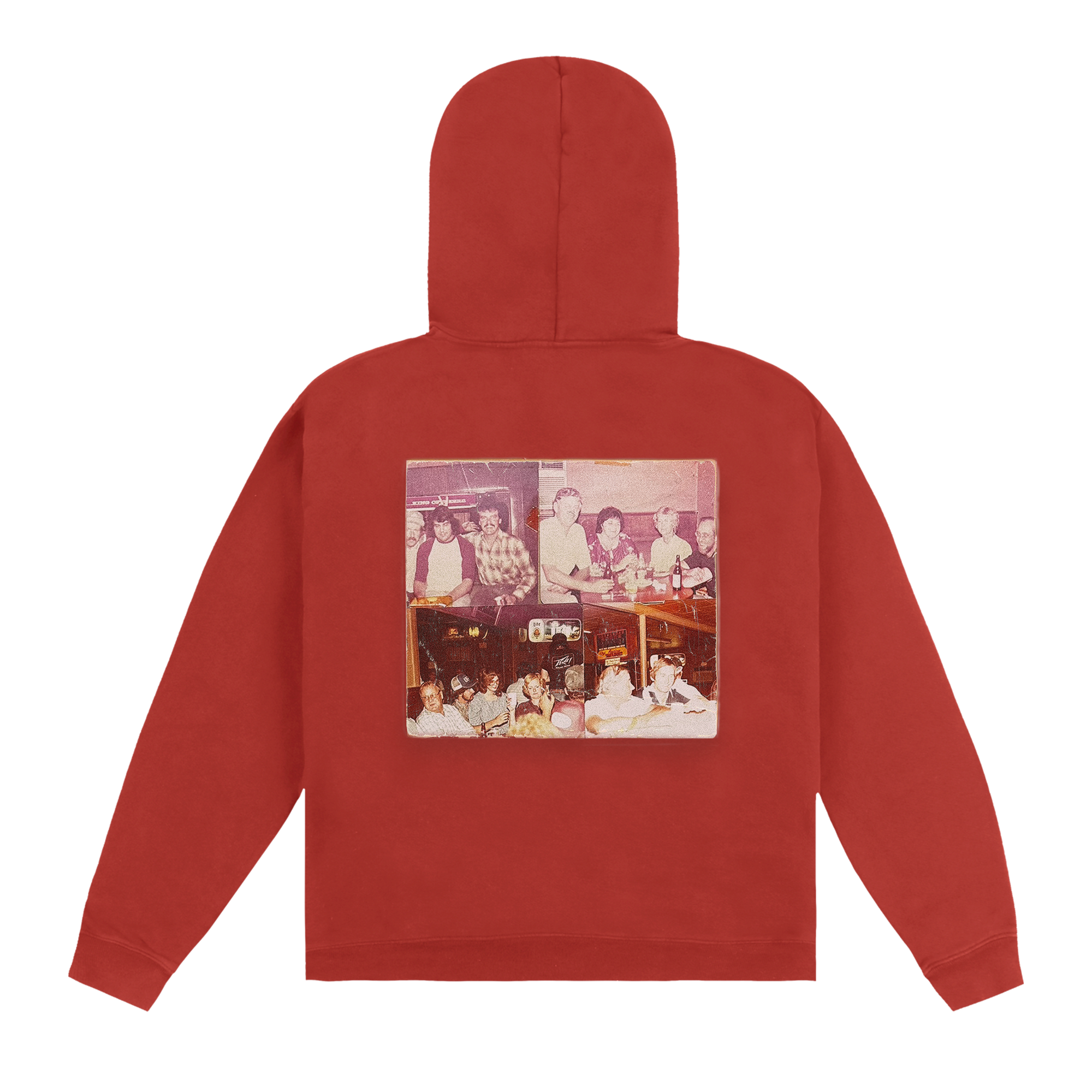 Bar Scene Rust Hoodie