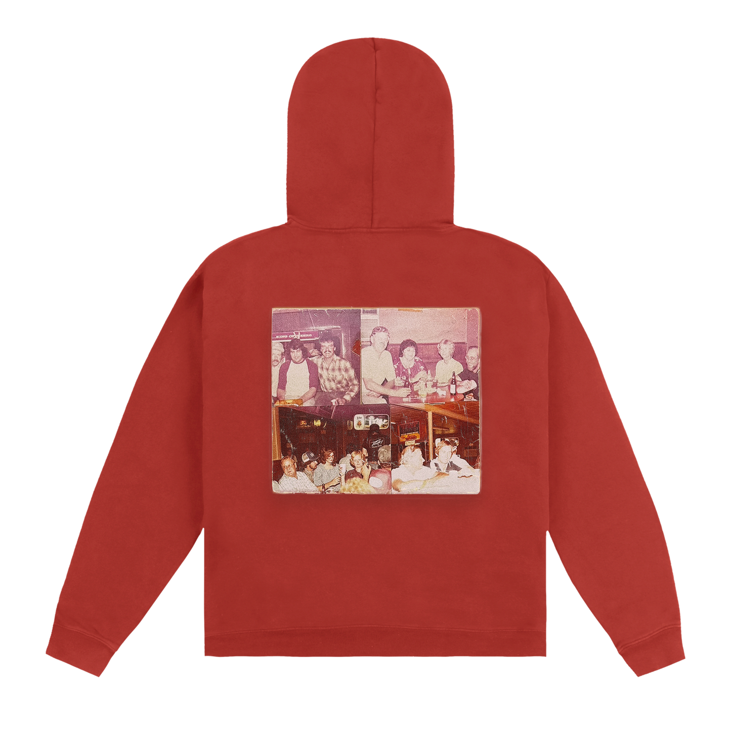 Bar Scene Rust Hoodie