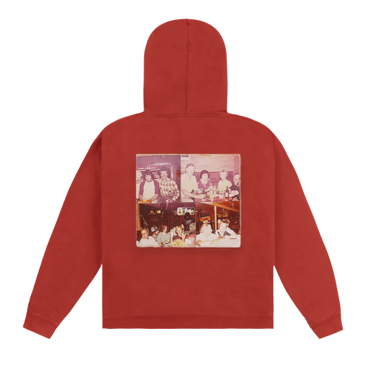 Bar Scene Rust Hoodie