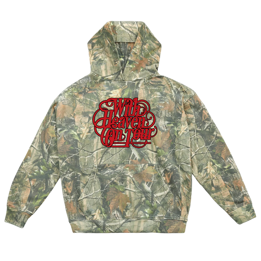 With Heaven on Top Camo Tour Hoodie