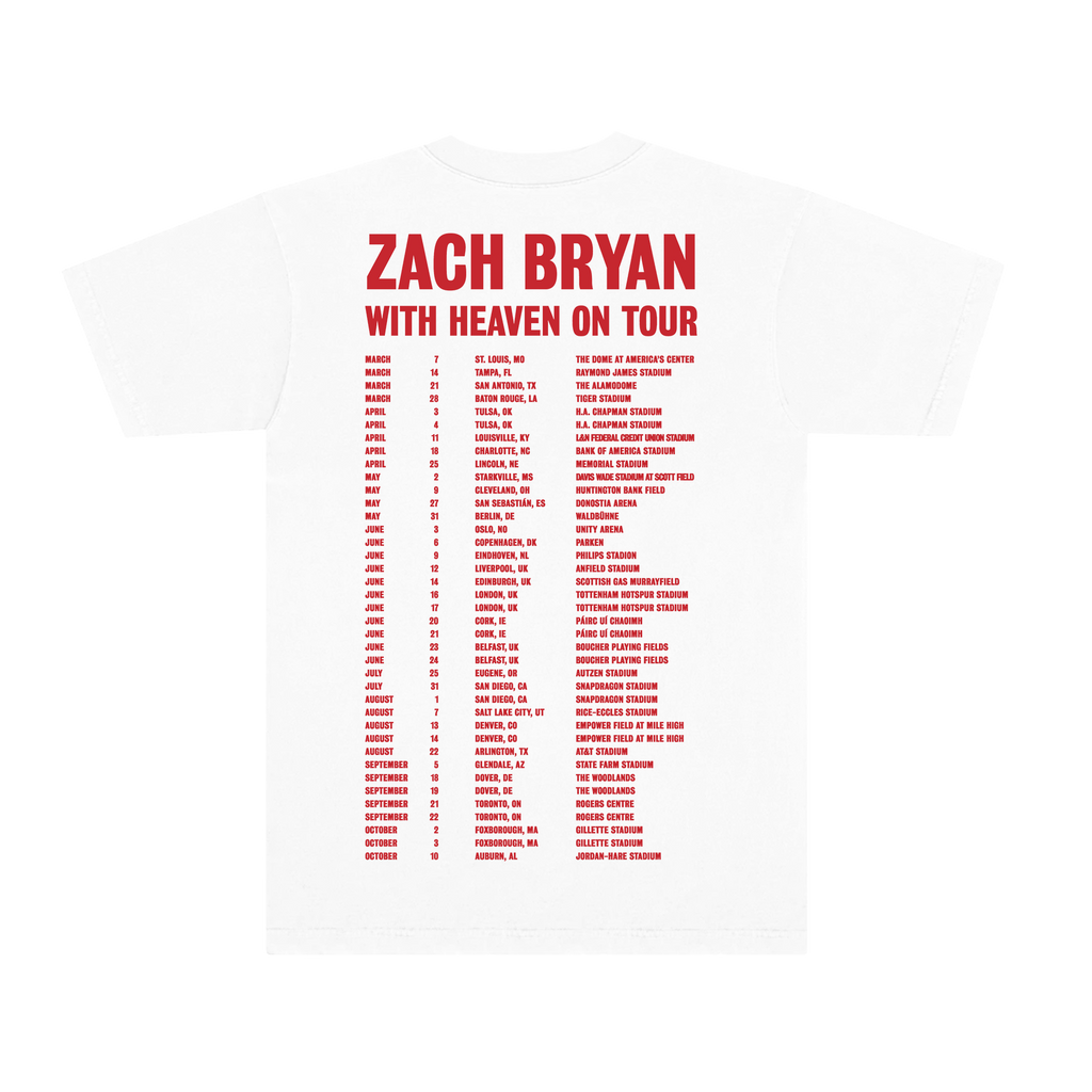 White Tour Tee