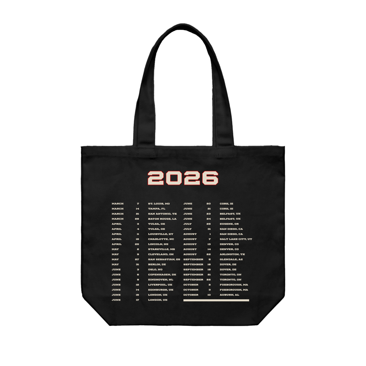 With Heaven on Top Tour Tote