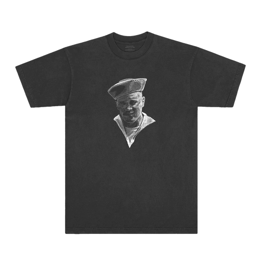 With Heaven on Top Washed Black Tour Tee
