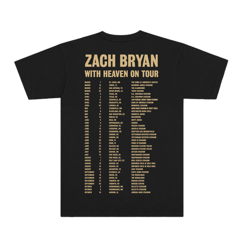Photo Tour Tee – Zach Bryan Shop