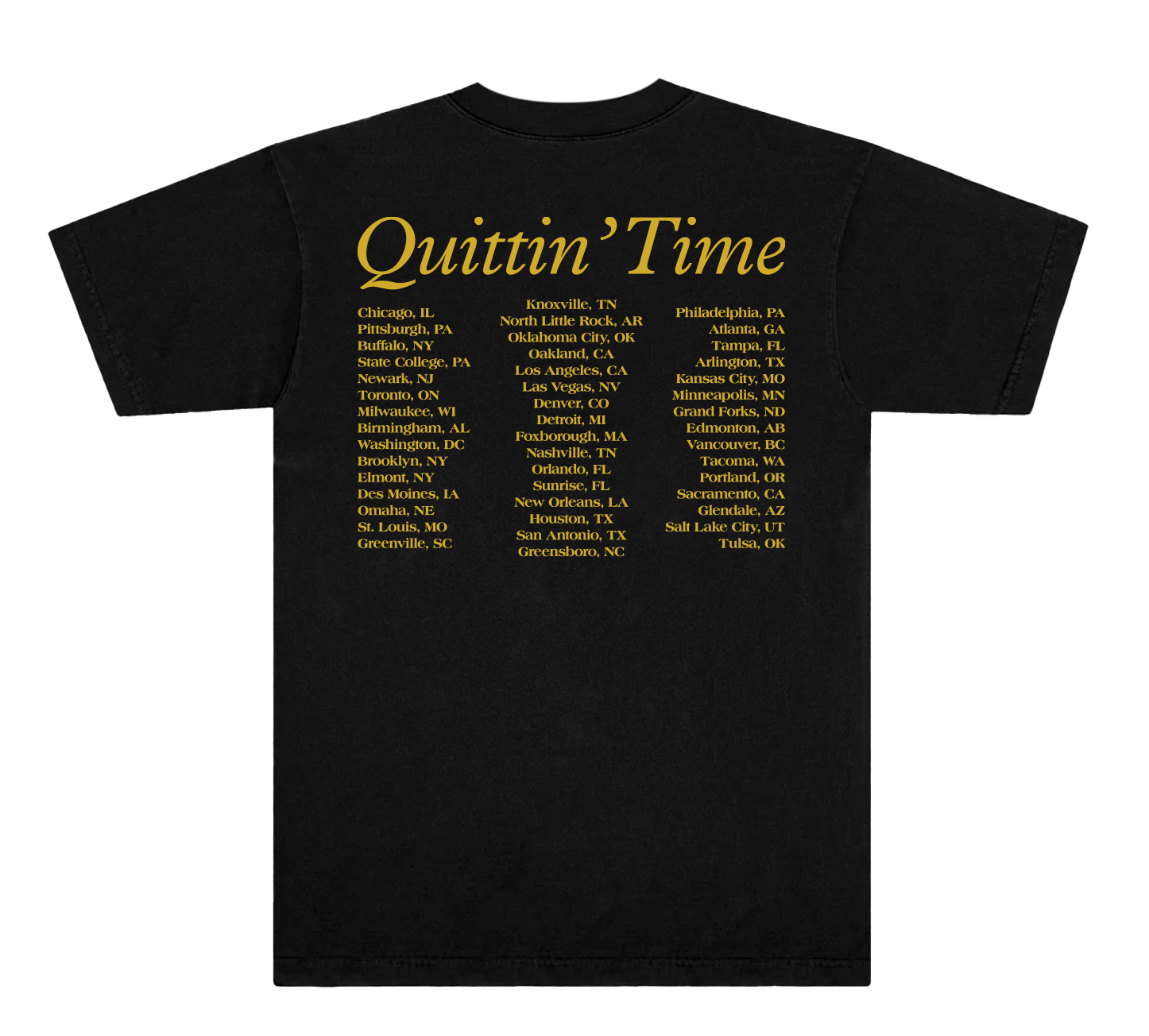 ZB Guitar Washed Black Tee