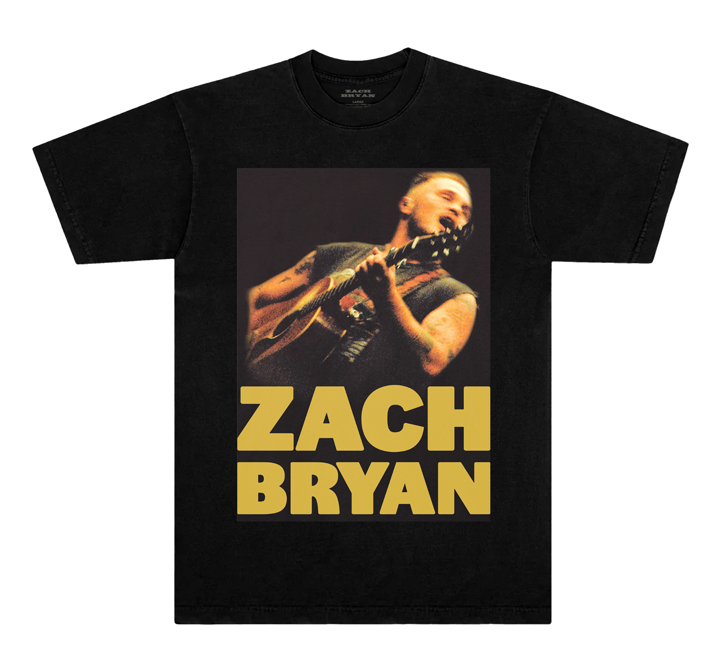 ZB Guitar Washed Black Tee