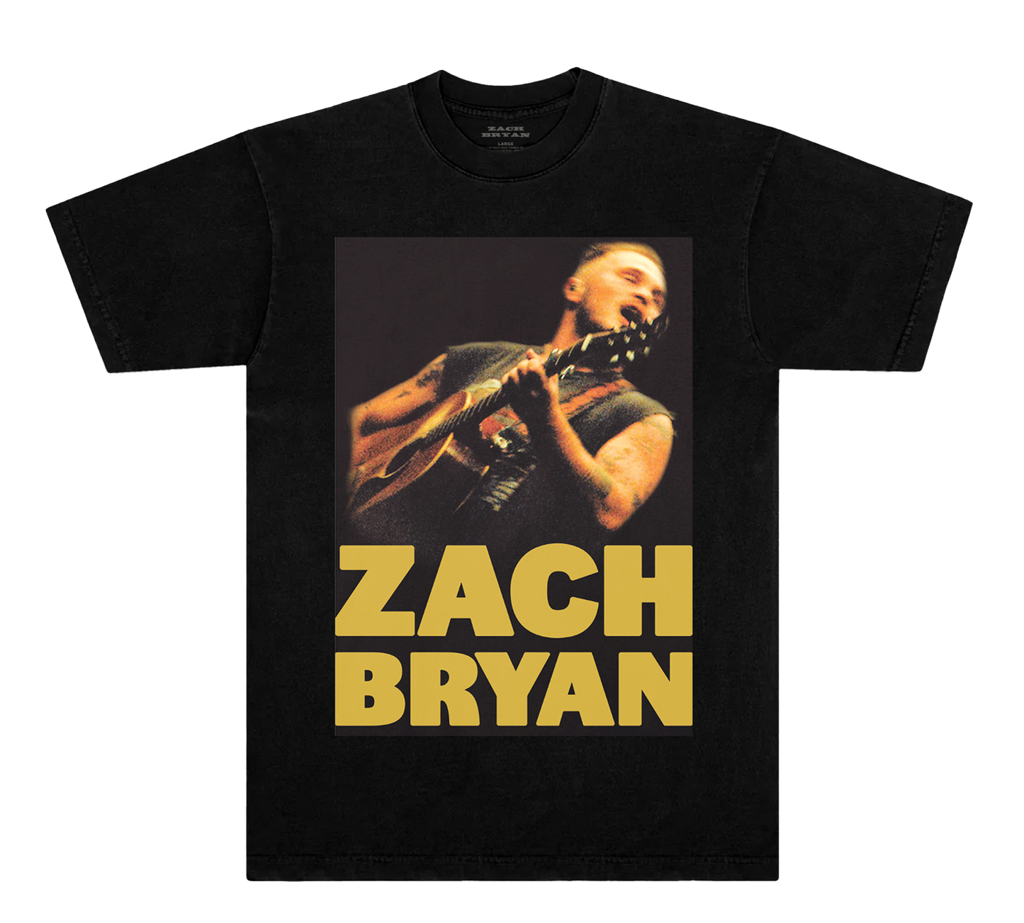 ZB Guitar Washed Black Tee