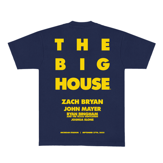ZB Big House Tee - Navy