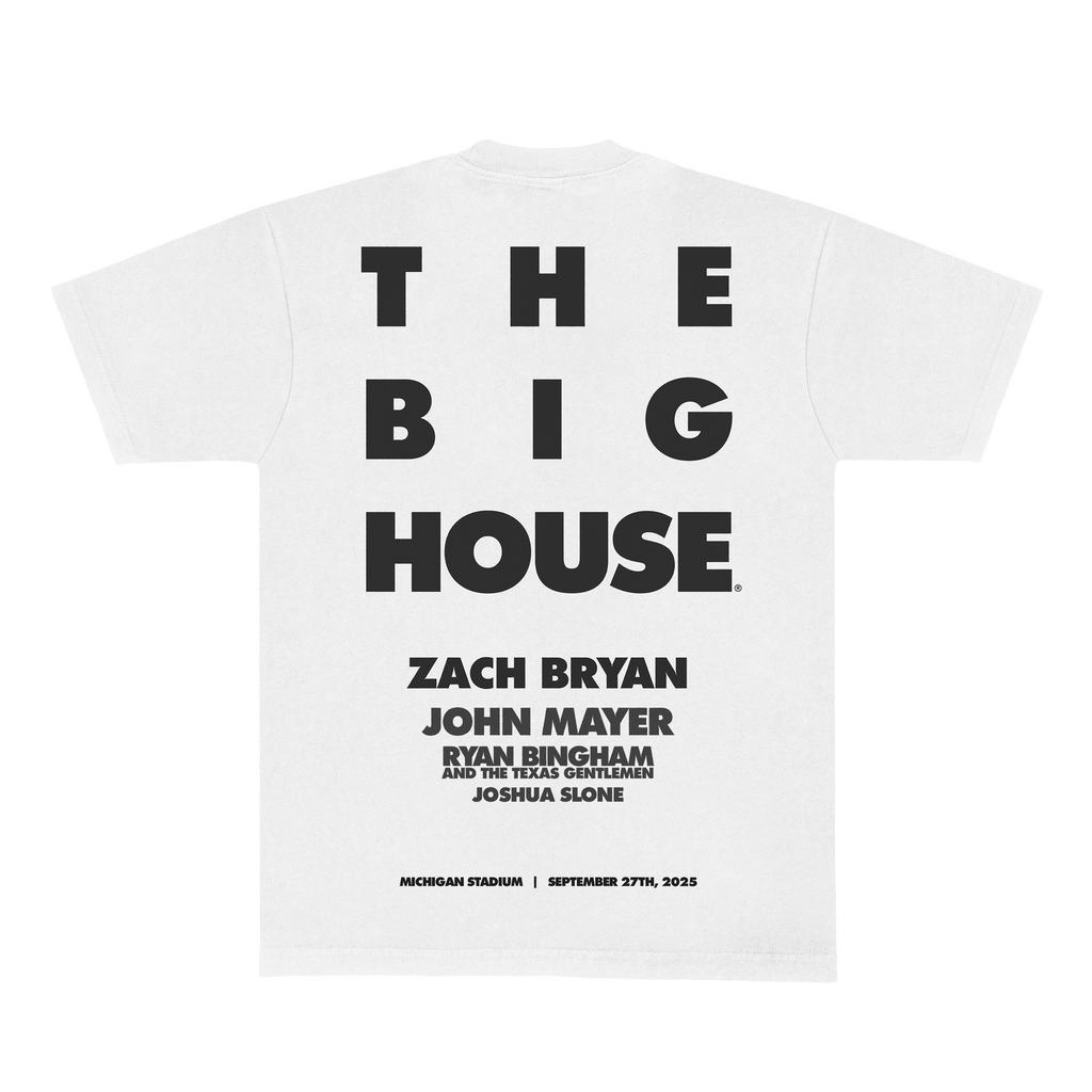 ZB Big House Tee - White