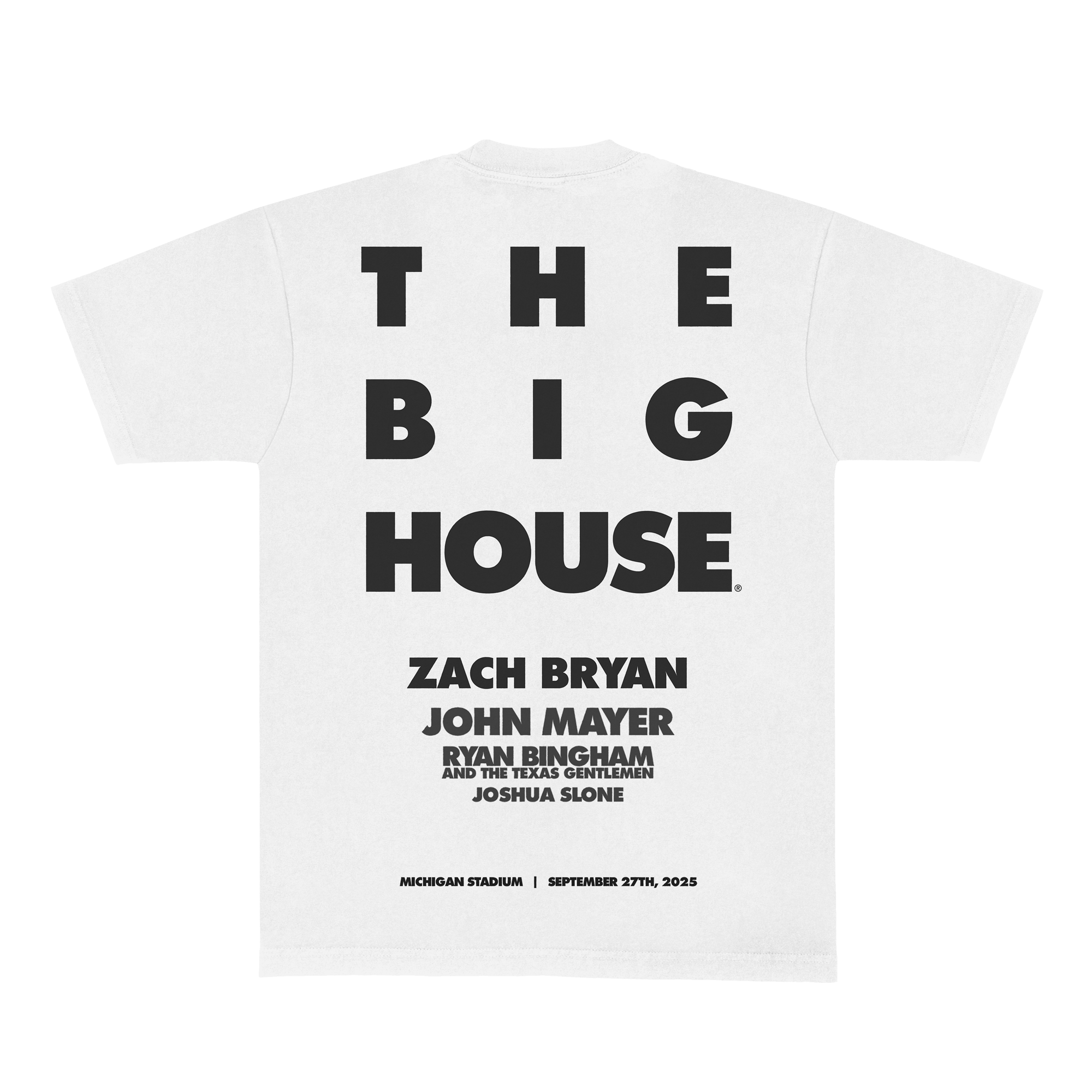 ZB Big House Tee - White