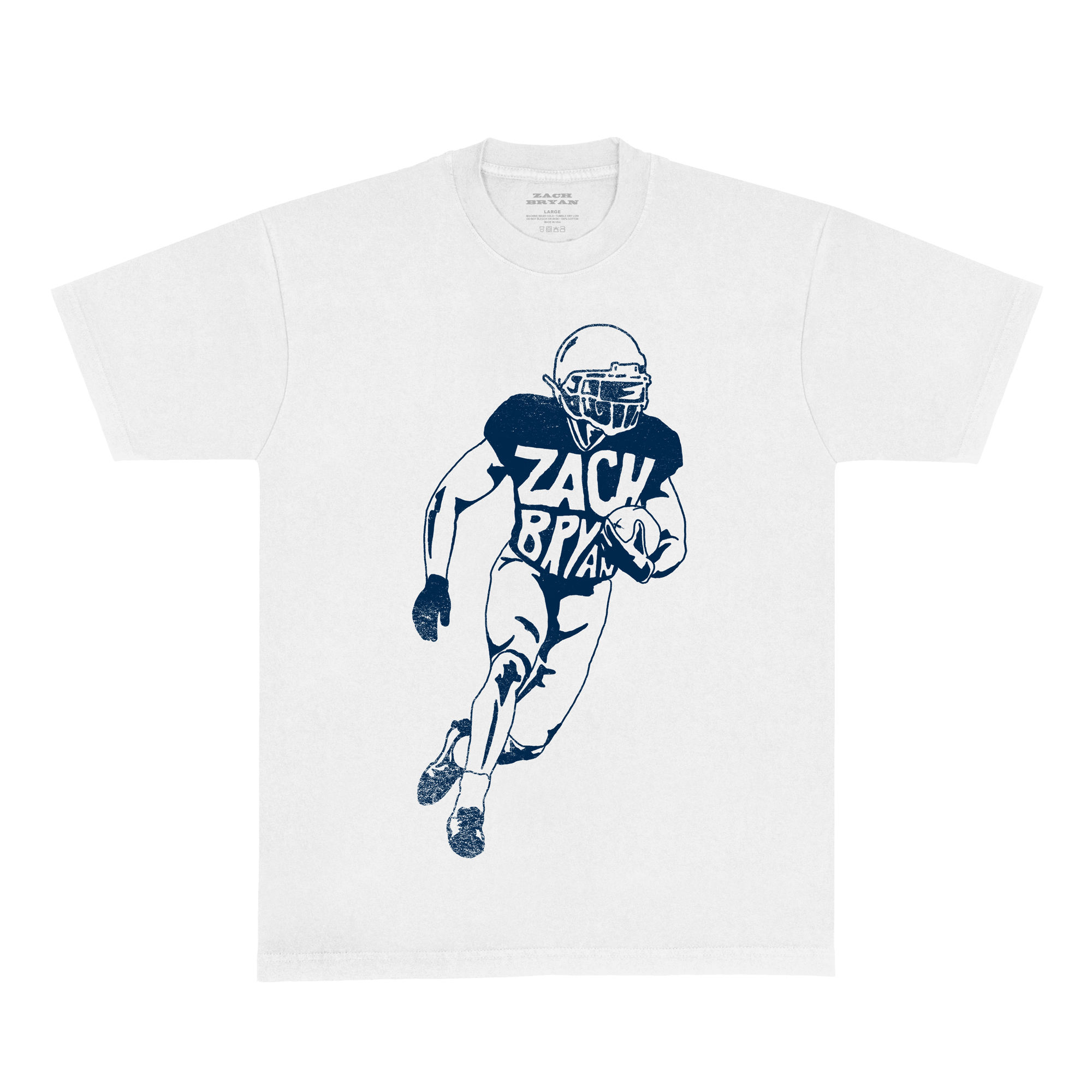 ZB Big House Tee - White