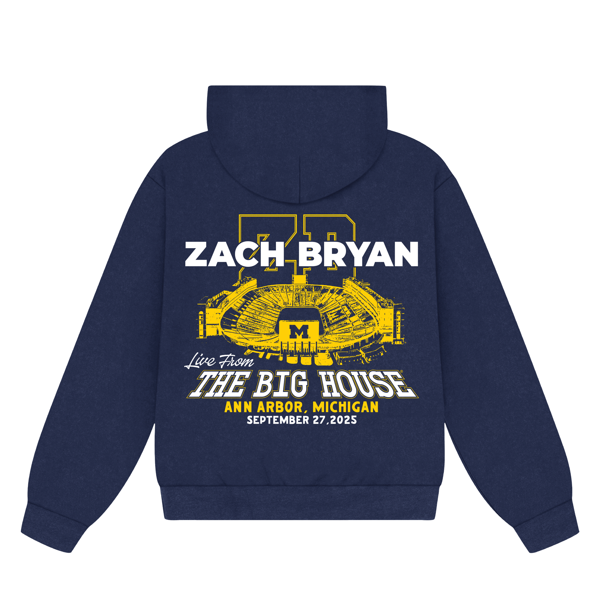 ZB Go Blue Hoodie - Navy