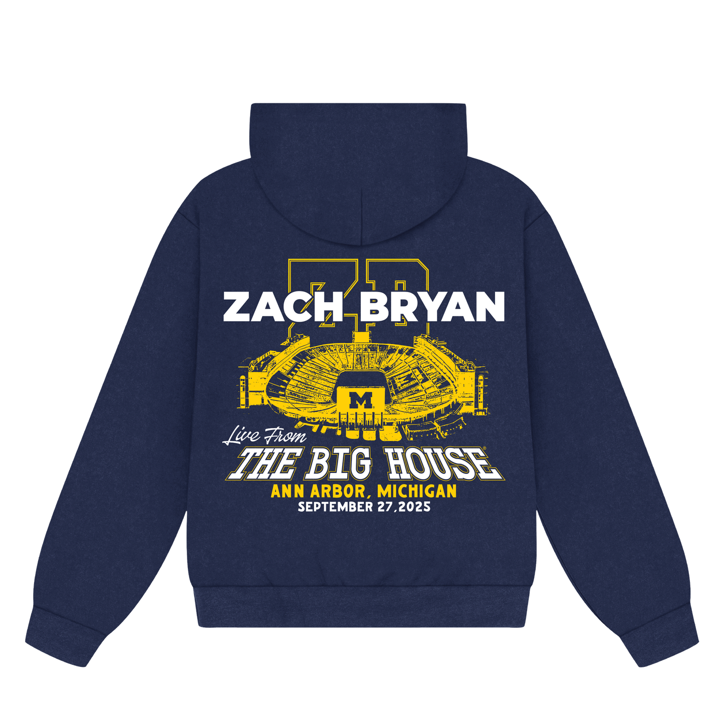 ZB Go Blue Hoodie - Navy