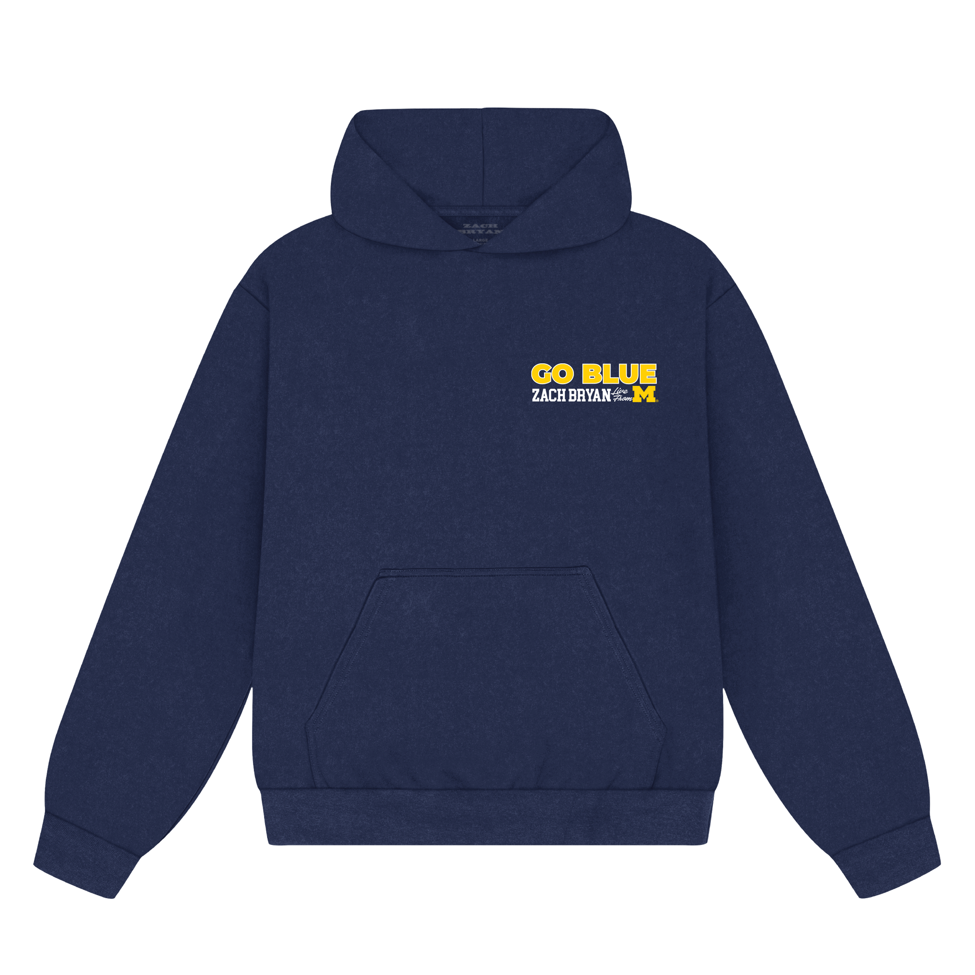 ZB Go Blue Hoodie - Navy
