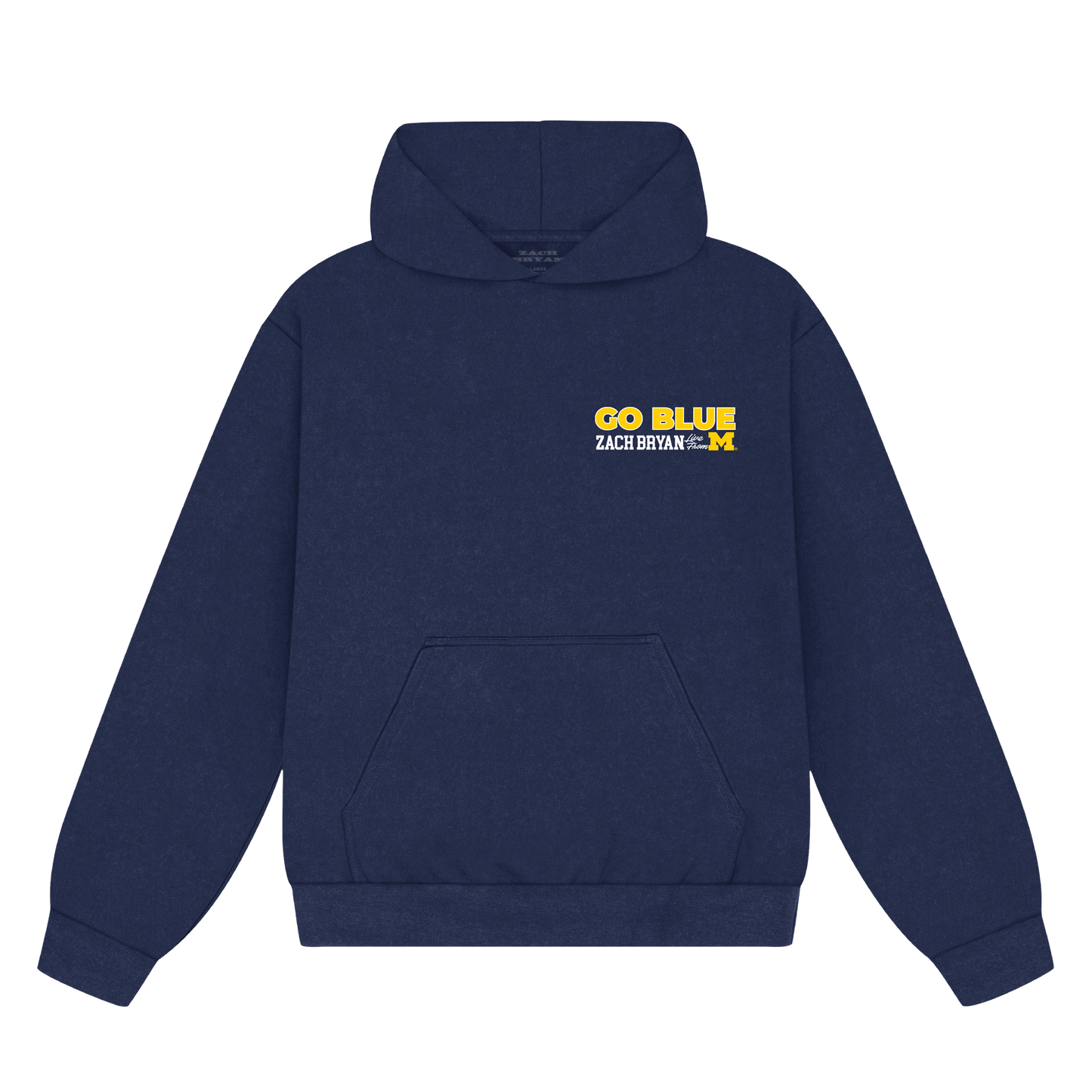 ZB Go Blue Hoodie - Navy