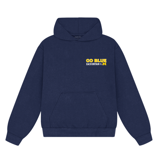ZB Go Blue Hoodie - Navy