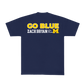 ZB Go Blue Tee - Navy