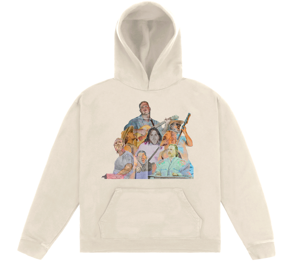 Zach Lane Bryan Cream Tour Hoodie