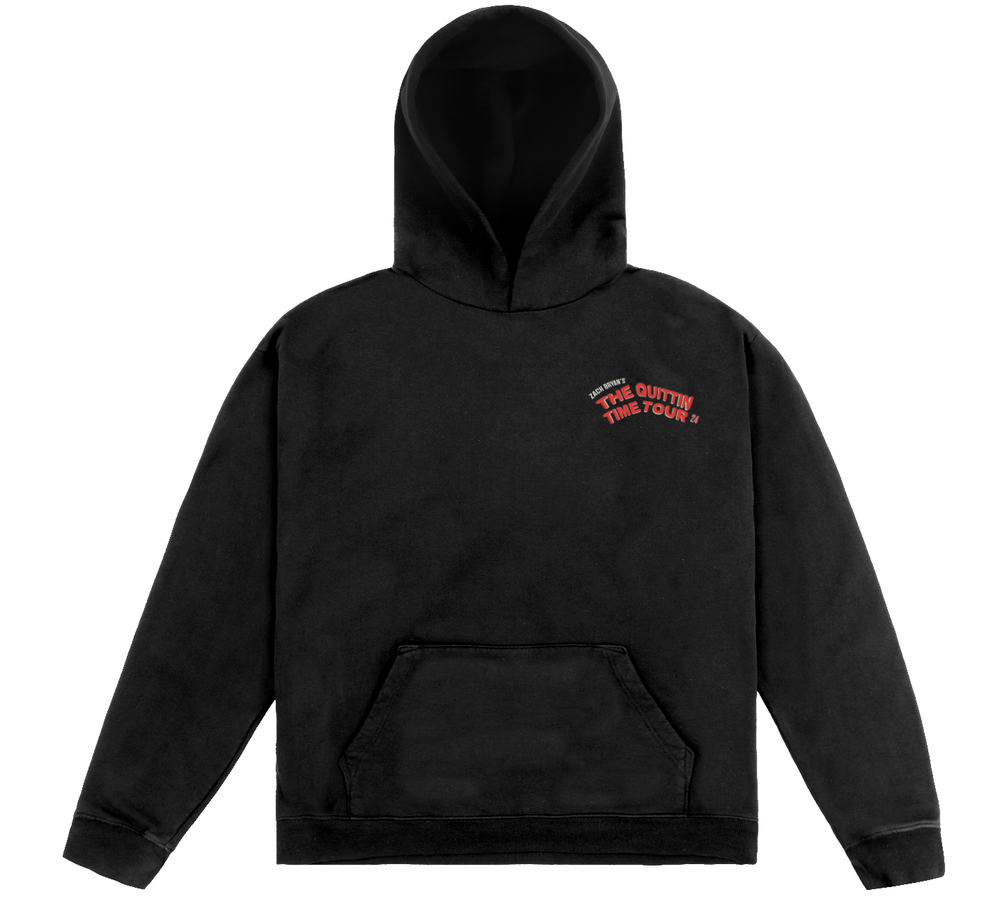 ZB Tour Washed Black Hoodie