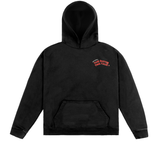 ZB Tour Washed Black Hoodie