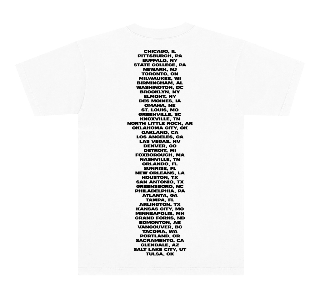 ZB Godspeed White Tee