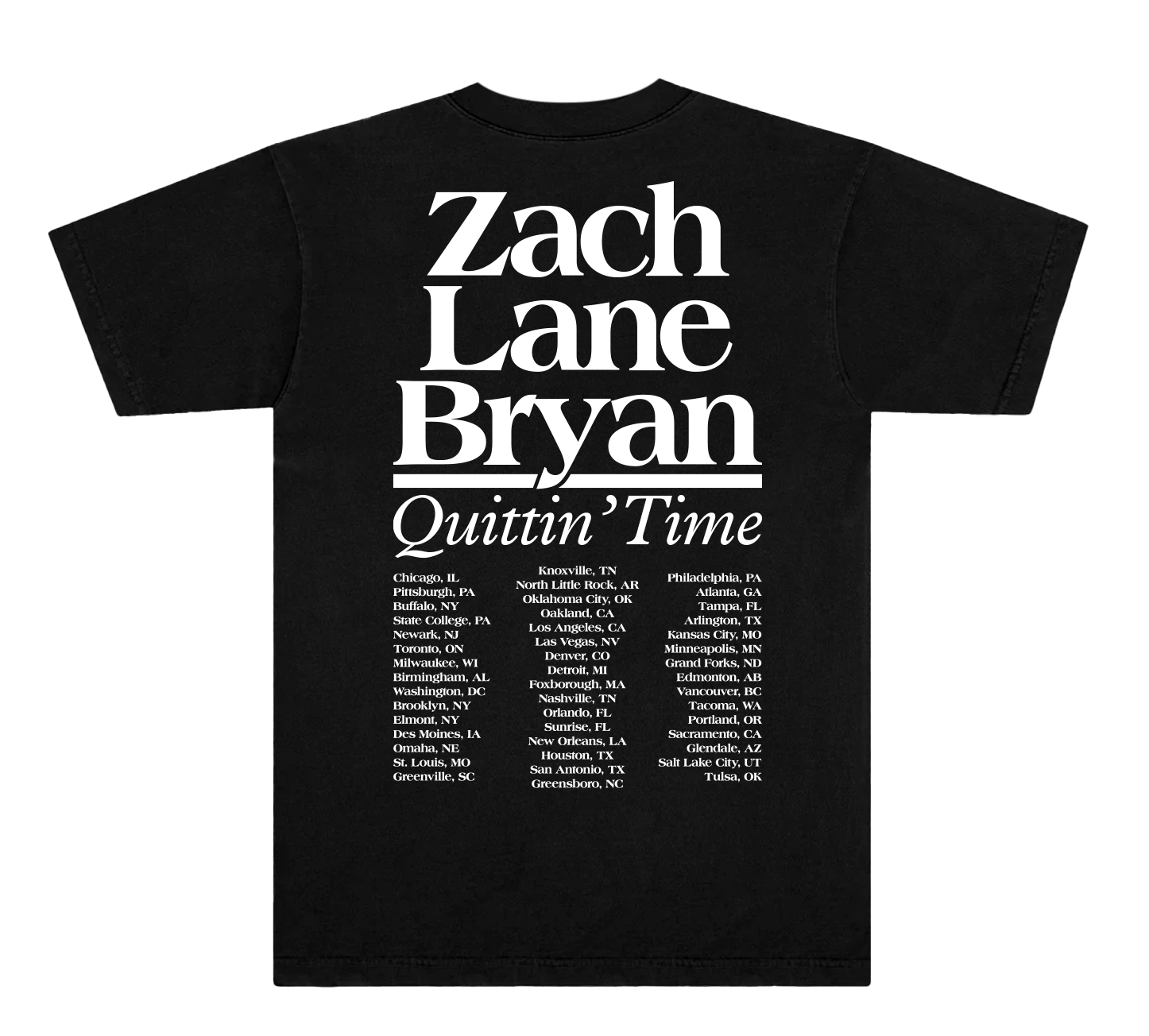 ZB Spotlight Washed Black Tee