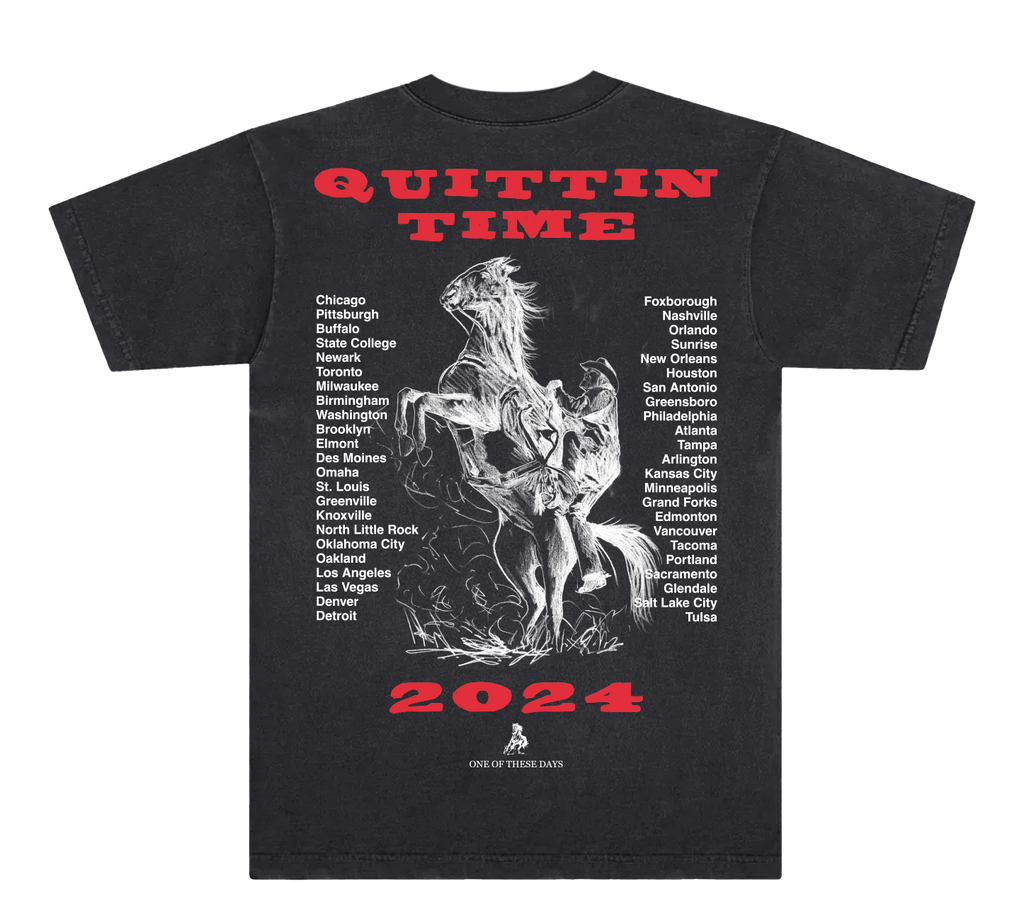 One of These Days x Zach Bryan Border Tee