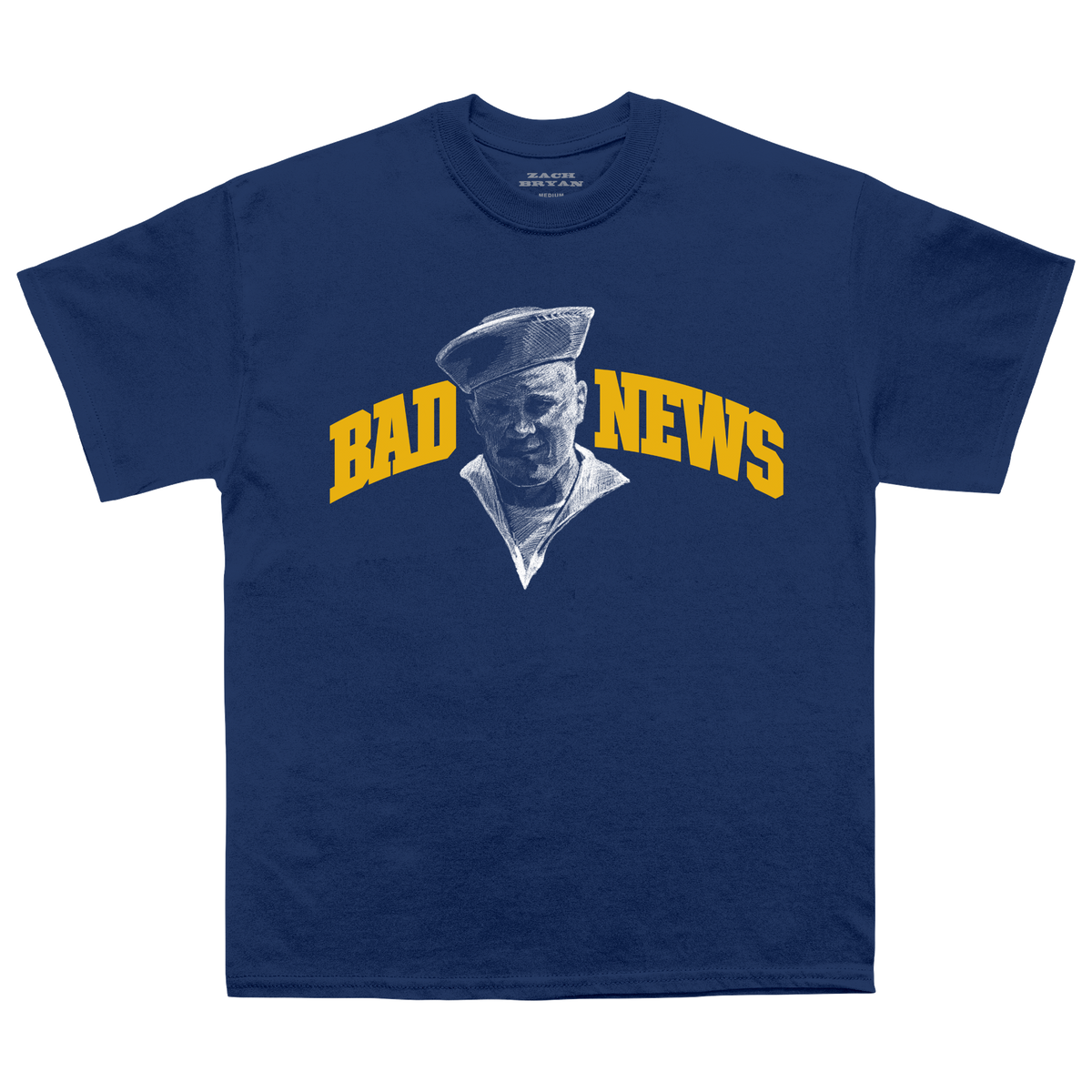 Bad News Navy Tee