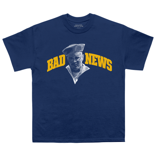 Bad News Navy Tee